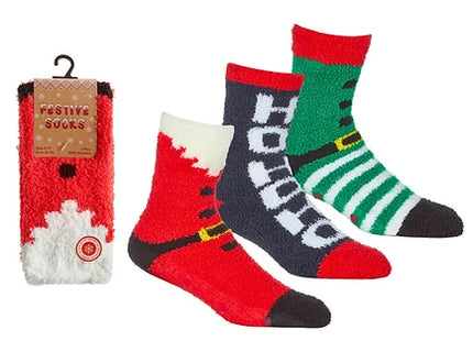 Fluffy slipper Socks with Grippers