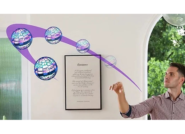 Hand Operated Flying Toy