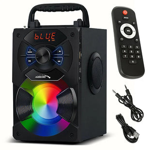 Portable Wireless Bluetooth Speaker with Remote