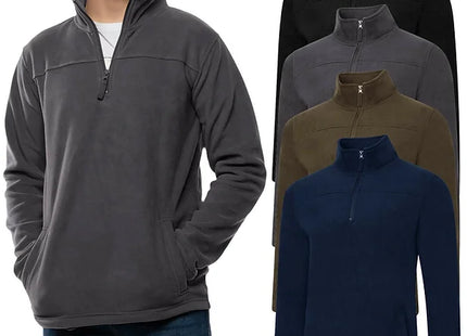 Mens Half Zip Fleece Jacket