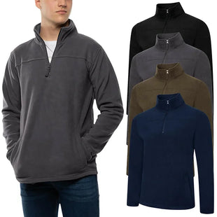 Mens Half Zip Fleece Jacket