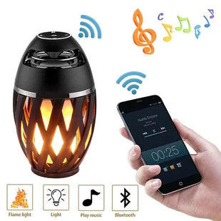 Wireless Flame Effect Bluetooth Speaker