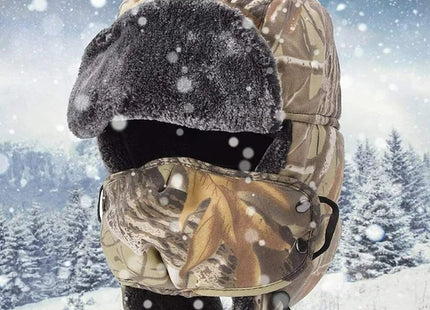 Mens Unisex Winter Thicken Warm Earmuff Hat