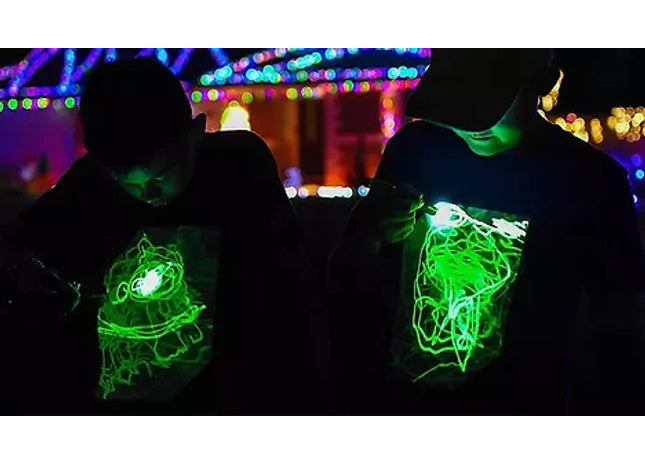 Adults Interactive Glow In The Dark Shirt