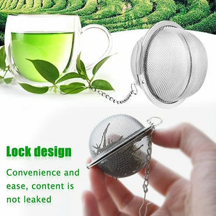 2 Pack Tea Strainer Infuser Ball-Stainless Steel Mesh