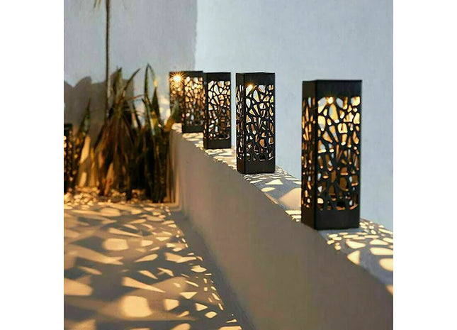 4 pcs Solar Powered Garden Light