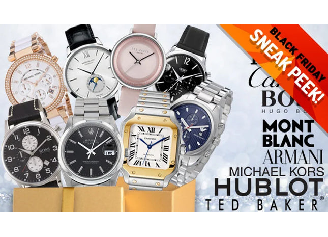 Mystery Designer Watch for Him or Her