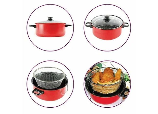 3-in-1 Steamer, Cooker & Fryer