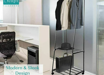 2 Tier Entrance Hall Coat Rack
