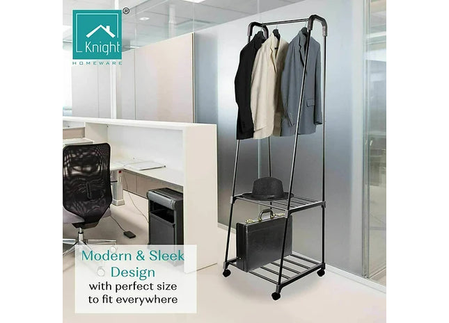 2 Tier Entrance Hall Coat Rack
