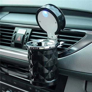 Portable LED Car Ashtray