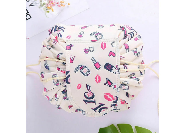 Portable Makeup Drawstring Bag