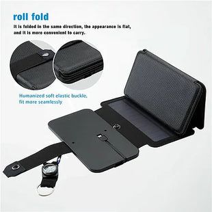 Folding Solar Panel USB Power Bank