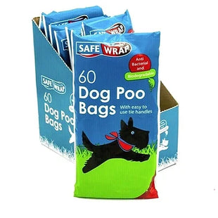Dog Poo Bags x 60-900