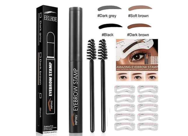 Waterproof Eyebrow Stamp Shaping Kit