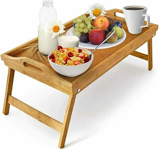 Bamboo Wooden Bed Tray