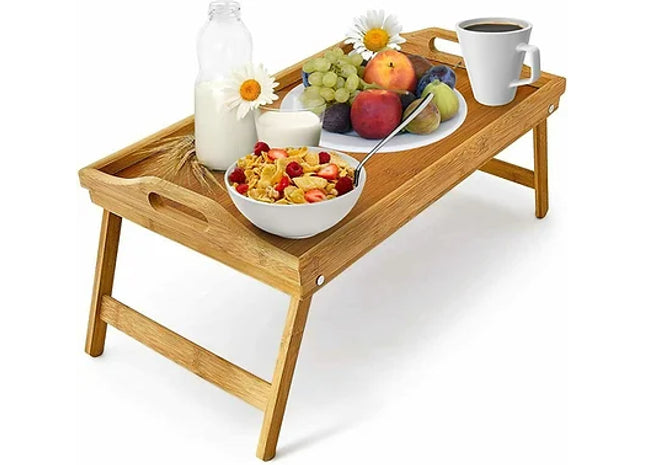 Bamboo Wooden Bed Tray