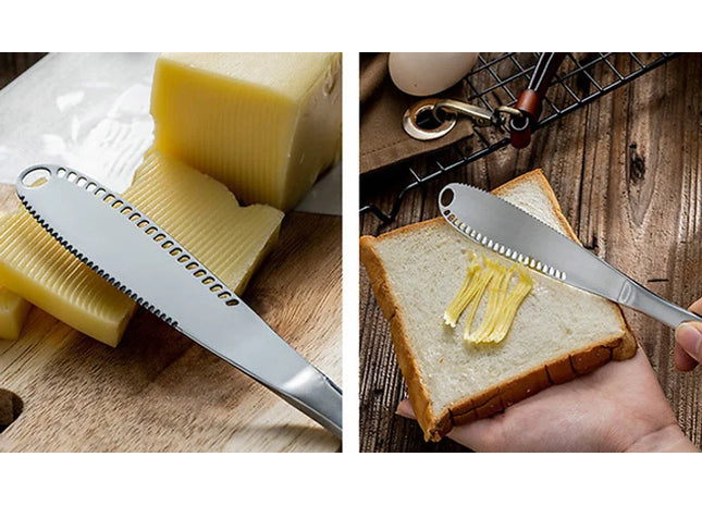 Multi-Function Stainless Steel Butter Knife