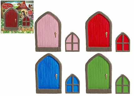 Fairy Door and Window Set