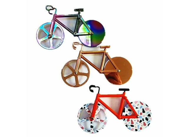 Stainless Steel Bicycle Pizza Cutter