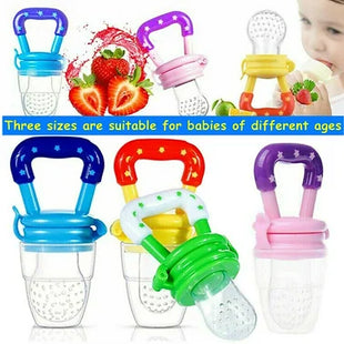 Baby Dummy Feeding Nibble Weaning Nutrition Pacifier