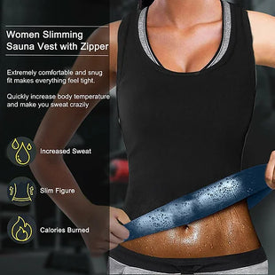 Unisex Sweat Slimming Vest