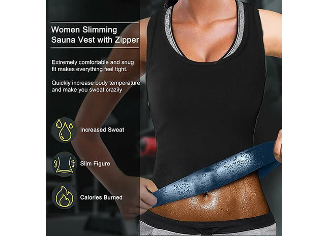 Unisex Sweat Slimming Vest