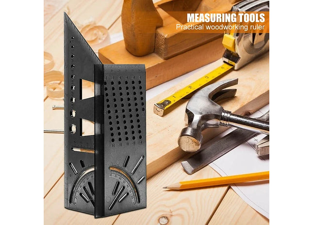 3D Multi-Angle Measuring Ruler
