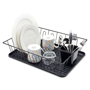 Large Black Kitchen Dish Drainer