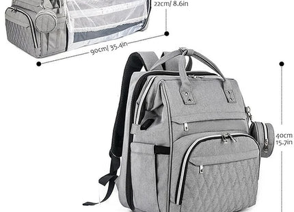 2-in-1 Baby Backpack with Fold Out Bed