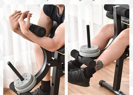 Multi-Functional Sit-Up Dumbbell Weight Bench
