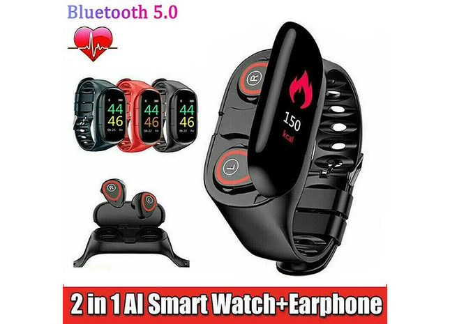 Smart Watch With Earphones 2in1