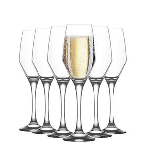 6x Champagne Tulips Glass