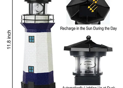 Solar Powered Lighthouse – HomeVibe