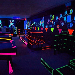 5 Rolls of Fluorescent UV Cotton Tapes