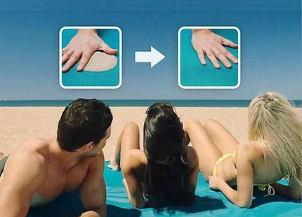 Magic Sand Free Beach Mat