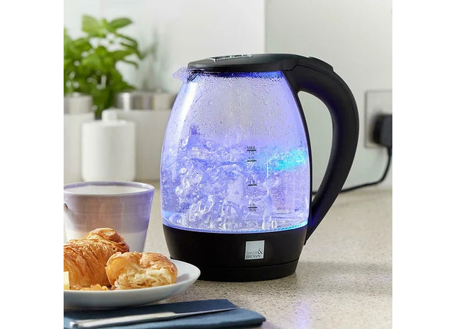 1.7L Illuminated Cordless Glass Kettle