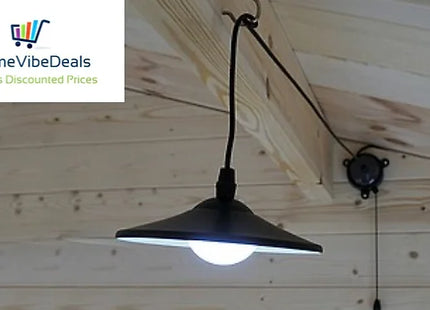 Solar Powered Shed Light with Remote Control