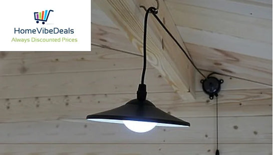 Solar Powered Shed Light with Remote Control