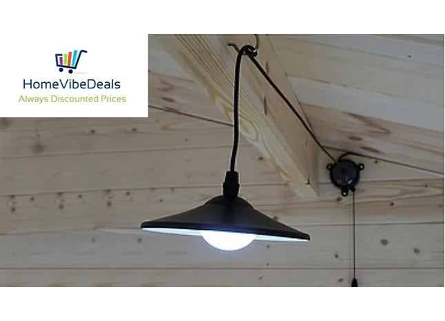 Solar Powered Shed Light with Remote Control