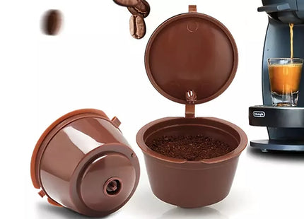2 Sets Dolce Gusto Reusable Pod Refillable Filter