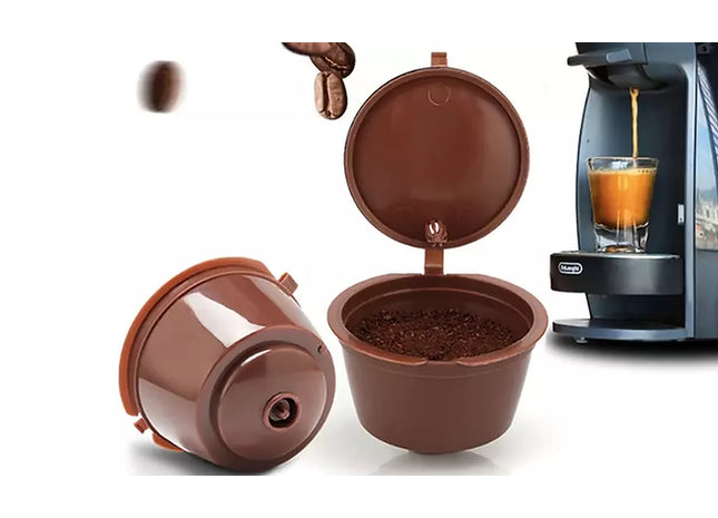 2 Sets Dolce Gusto Reusable Pod Refillable Filter
