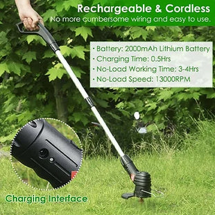 Electric Cordless Garden Grass Trimmer