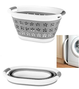 LARGE COLLAPSIBLE LAUNDRY BASKET