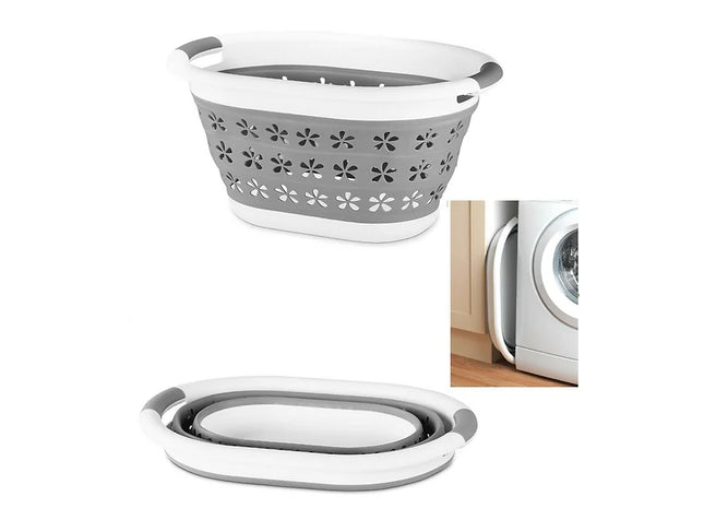 LARGE COLLAPSIBLE LAUNDRY BASKET