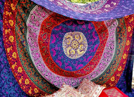Mandala Medallion Tapestry