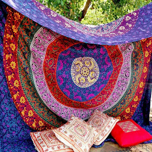 Mandala Medallion Tapestry