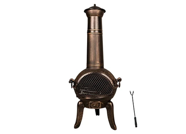 Gold Cast Iron Steel Fire Pit