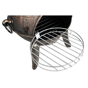 Gold Cast Iron Steel Fire Pit