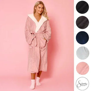 Hooded Dressing Gown